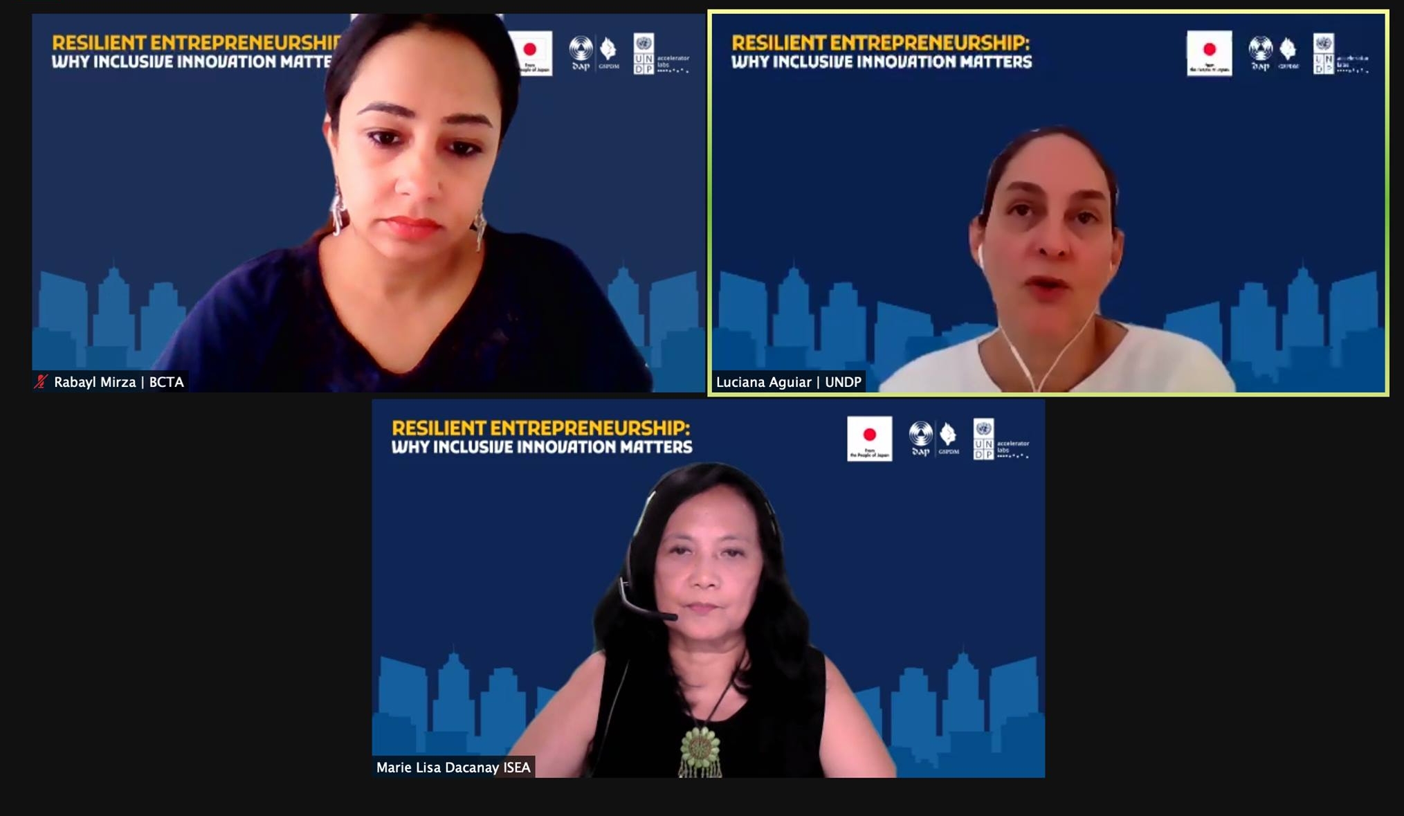 PRESENT Coalition Convener shares the main features of PRESENT Bill during the UNDP Webinar [Philippines]