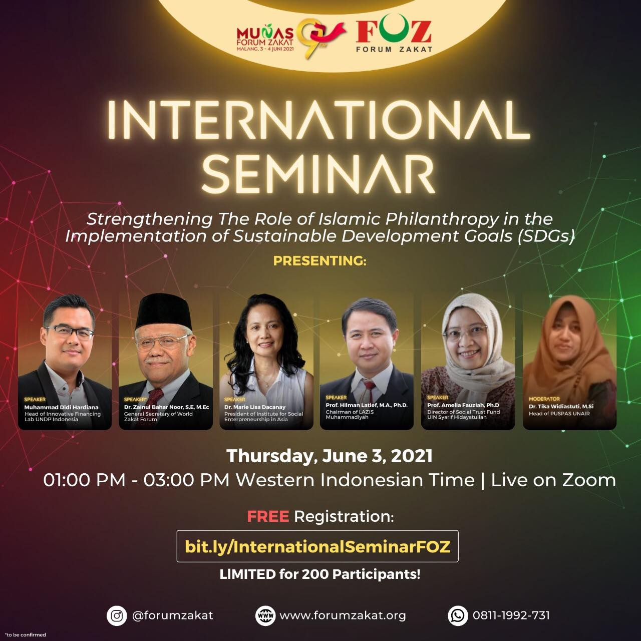 ISEA joins the International Seminar organized by Forum Zakat Indonesia