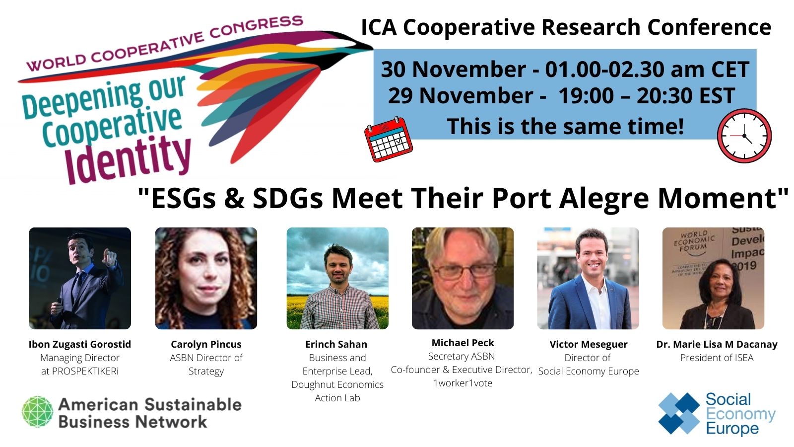 ISEA President joins ICA’s Cooperative Research Conference Panel on deepening Cooperative Identity