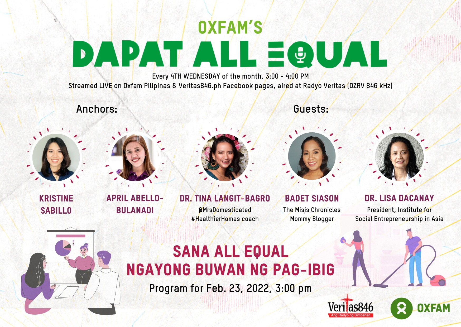Oxfam Pilipinas’ DAPAT ALL EQUAL features the PRESENT Bill