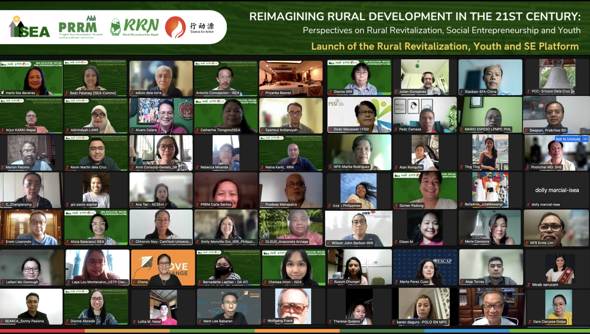 Conveners of RR, Youth and SE Platform launches the platform, organizes a forum on rural revitalization, social entrepreneurship and youth