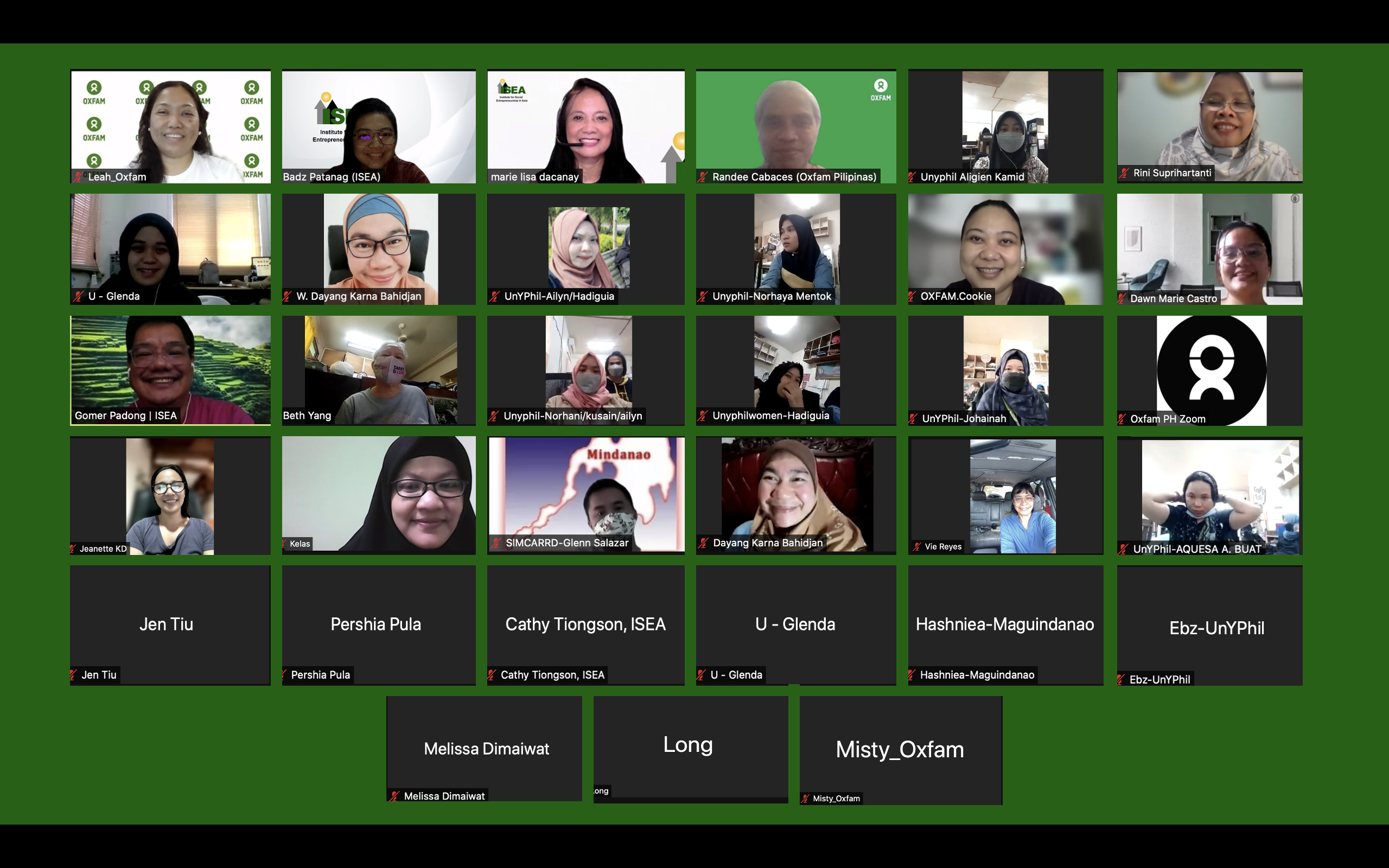 ISEA, Oxfam Pilipinas conduct a learning session series for BARMM Partners [Philippines]