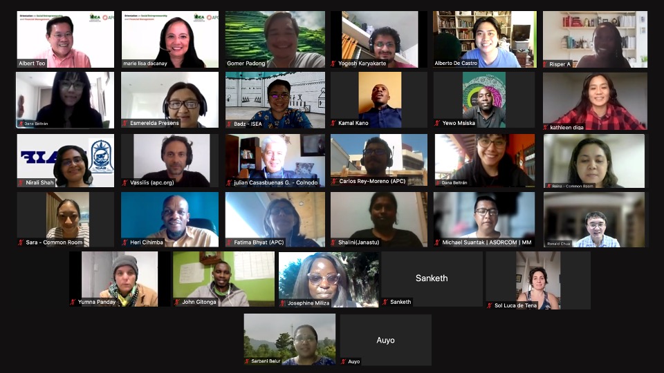 ISEA conducts an Orientation on Social Entrepreneurship and Financial Management for APC Partners